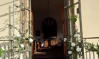 Vstup do kaple sv. Kláry