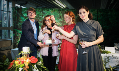 Parfém slavnostně pokřtily herečky Klára Issová, Andrea Kerestešová a Dana Morávková